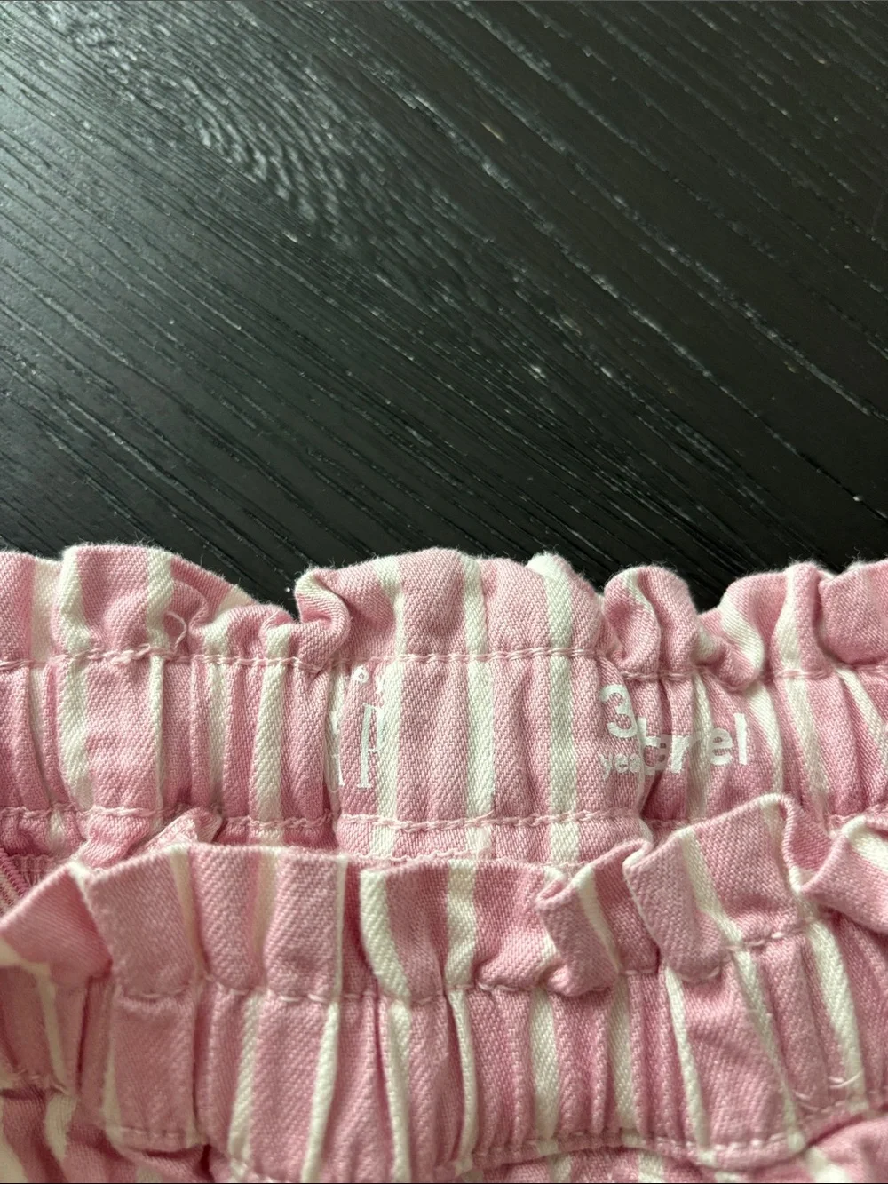 Baby Gap Stripe Pull-On Barrel Jeans